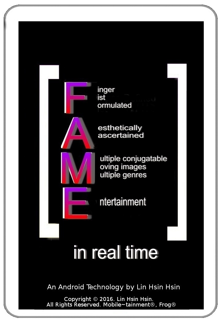 FAME (Finger/Fist Accelerated Mathematical Engine) invented by Lin Hsin Hsin
Supported by 4 mathematical theorems postulated and proved by Lin Hsin Hsin
invented by Lin Hsin Hsin. INFOTECH Research & Consultancy, Lin Hsin Hsin Art Museum