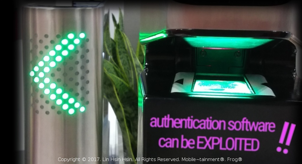 contactless fingerprints reader exploits