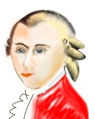 
Finger Sketch of Wolfgang Mozart on Android, Samsung Galaxy Tab 7.4. Copyright � 2015. Lin Hsin Hsin. All Rights Reserved. Mobile~tainment�. Frog�