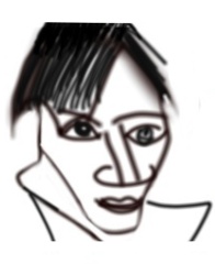 
Finger Sketch of Pablo Picasso on Android, Samsung Galaxy Tab 7.4. Copyright � 2015. Lin Hsin Hsin. All Rights Reserved. Mobile~tainment�. Frog�