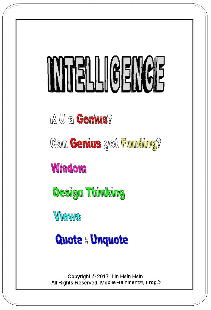 Intelligence by Lin Hsin Hsin: take a look @ this design from as near as 6cm to as far as 30cm away from the screen; look from the left, look from the right -- you gain different experiences